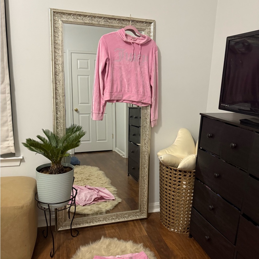 Juicy Couture Pink Cowl Neck Sweater